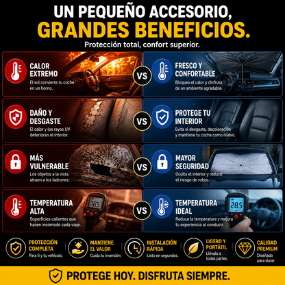 CoolShade™ – Parasol para Coche