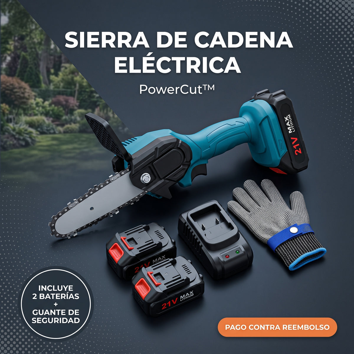 PowerCut™ - Motosierra Eléctrica 48V