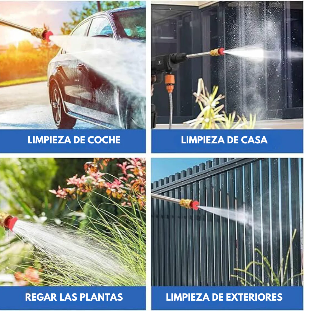 HydroBlast PRO™ Pistola de Alta Presión para Limpieza