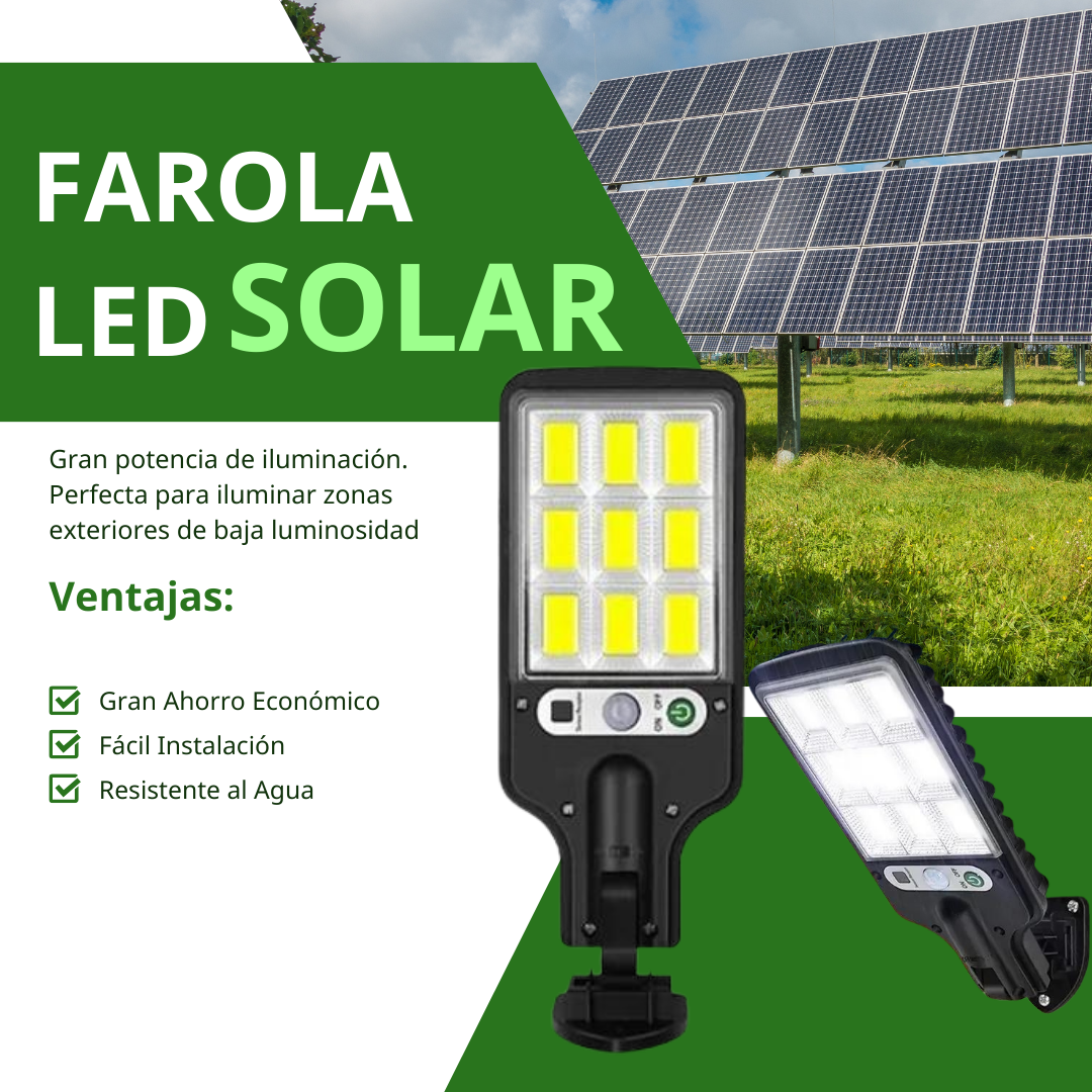 SolarGuard™ - Farola Solar Led