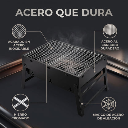 GrillGo™ – Barbacoa Portátil Plegable