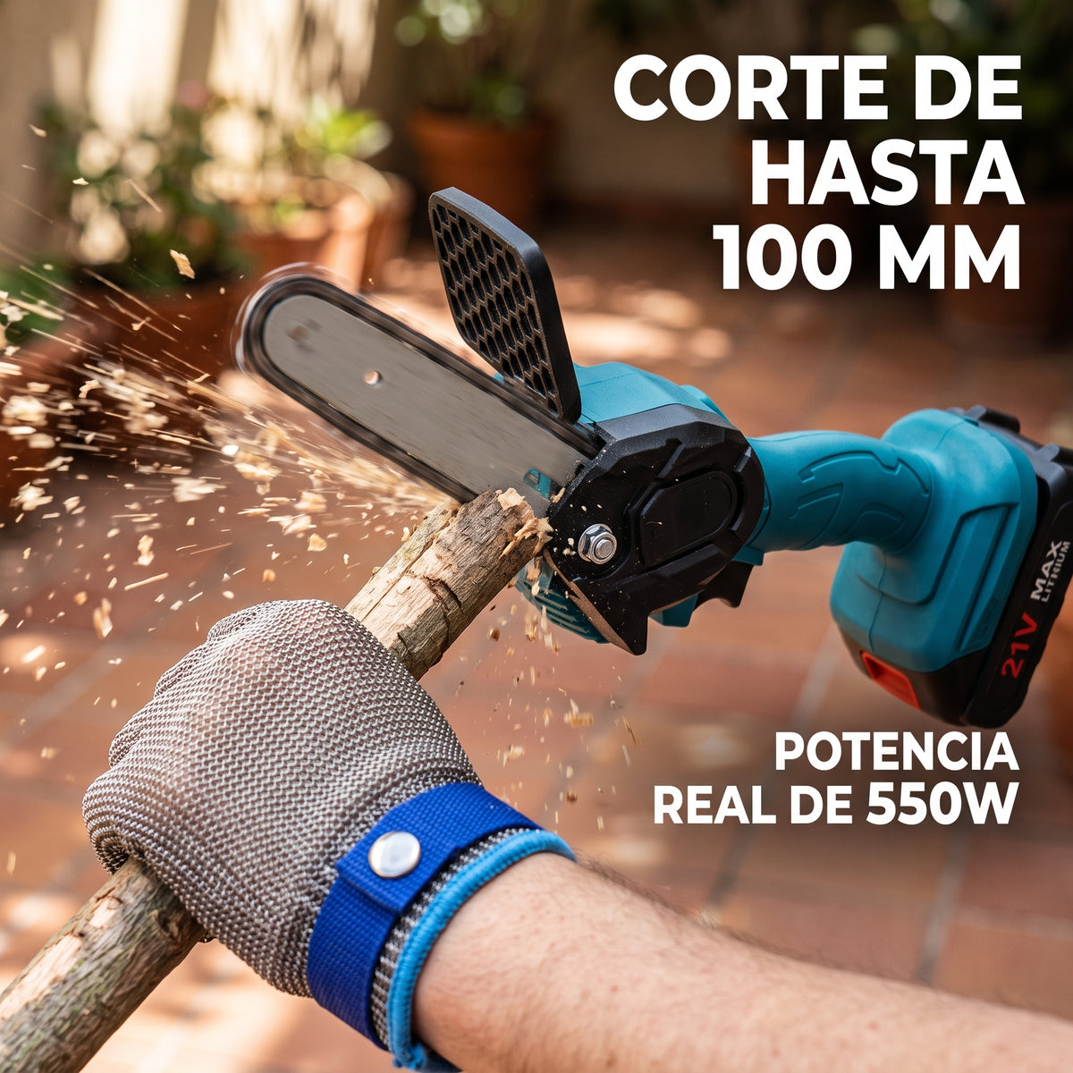 PowerCut™ - Motosierra Eléctrica 48V