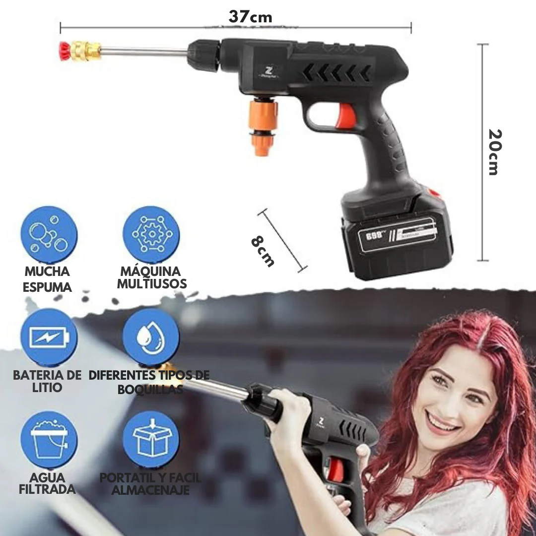 HydroBlast PRO™ Pistola de Alta Presión para Limpieza