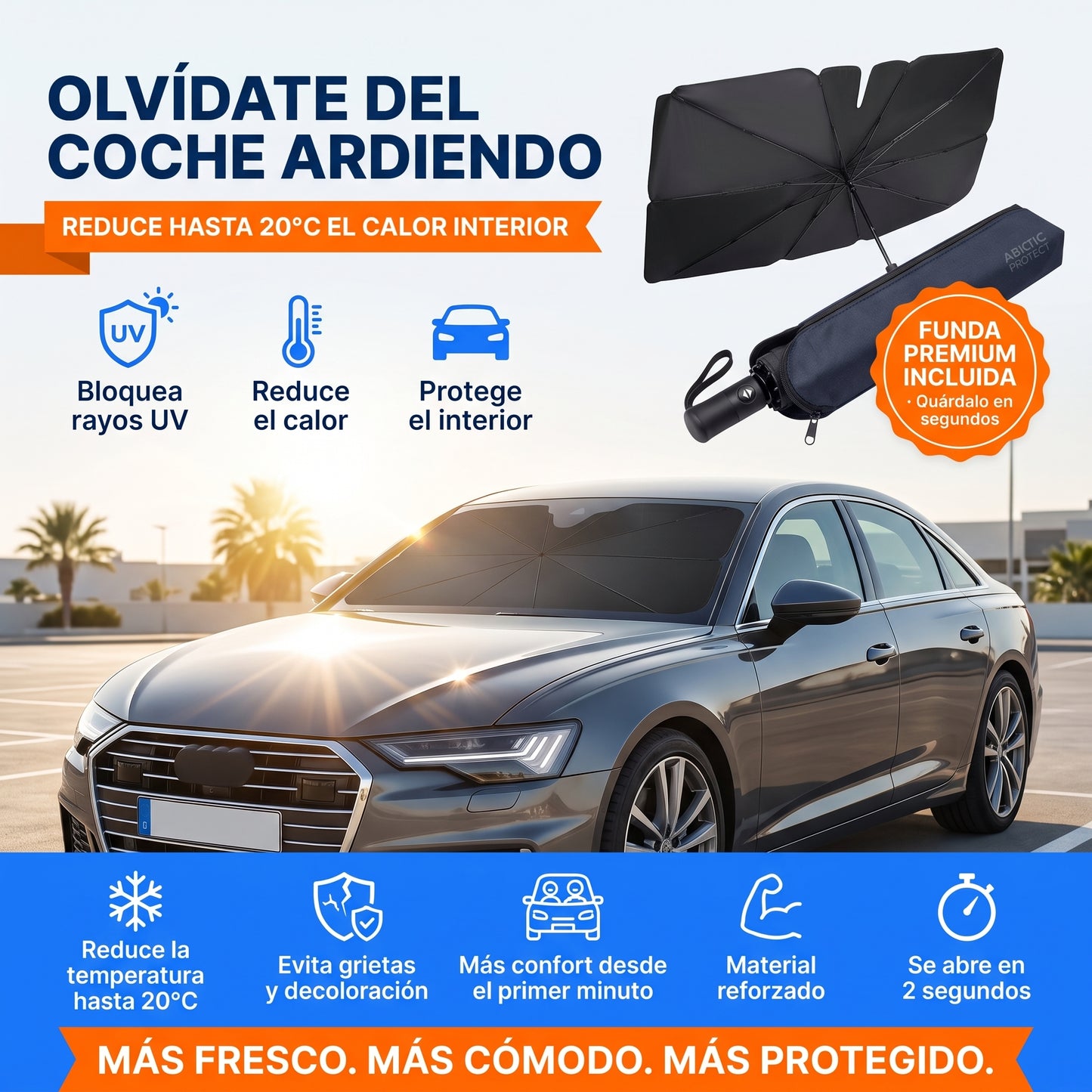 CoolShade™ – Parasol para Coche