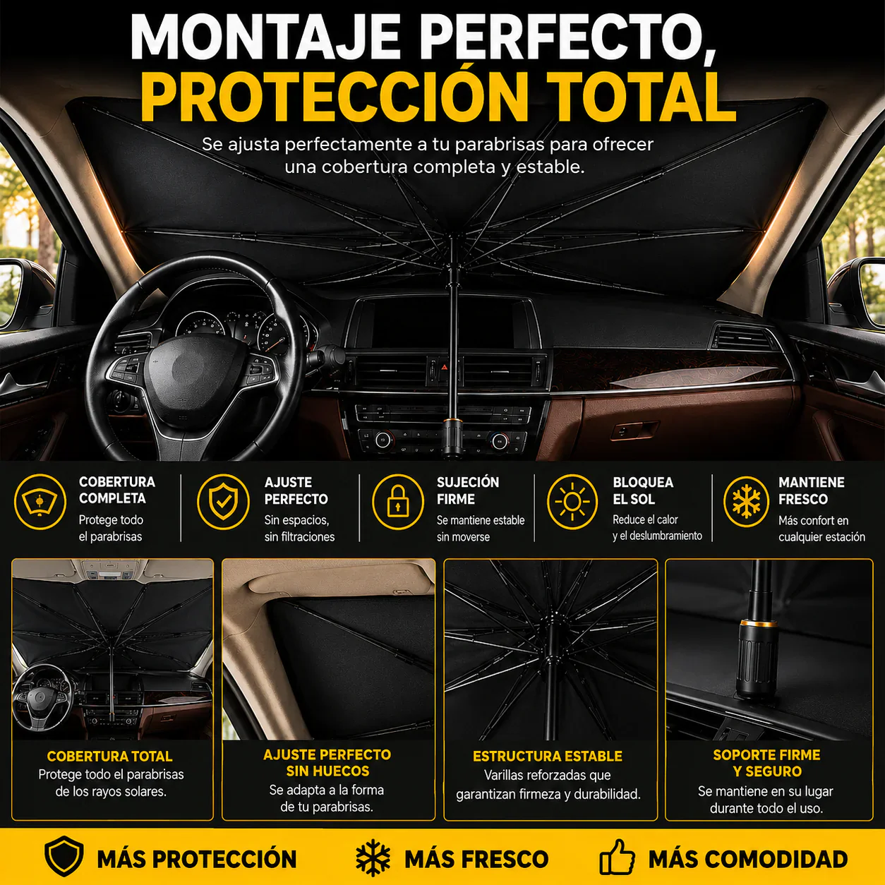 CoolShade™ – Parasol para Coche