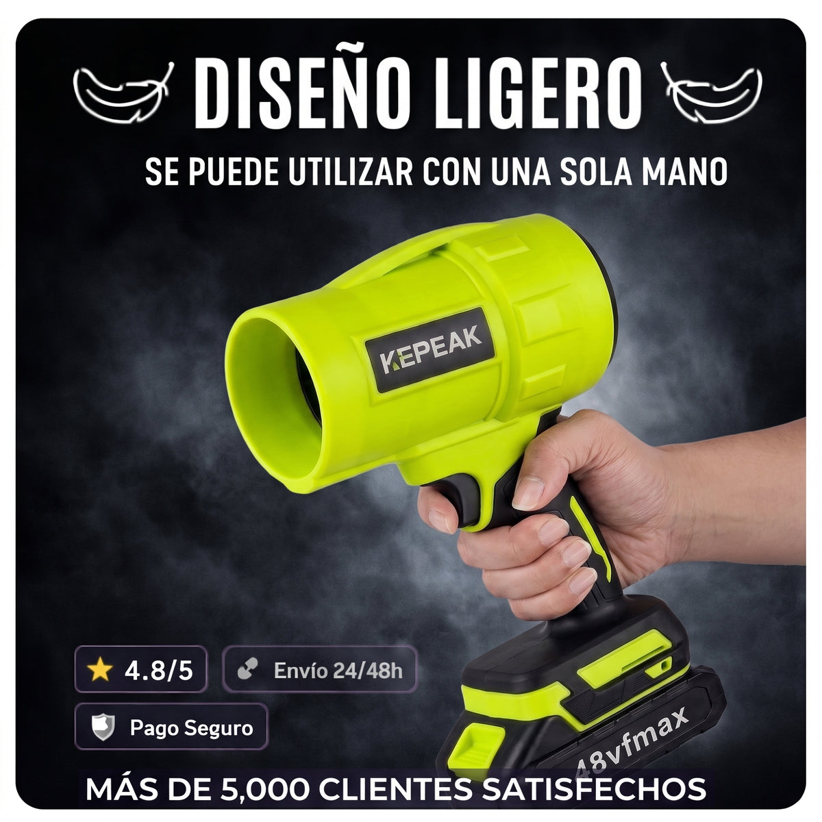 TurboBlow™ - Soplador de Aire