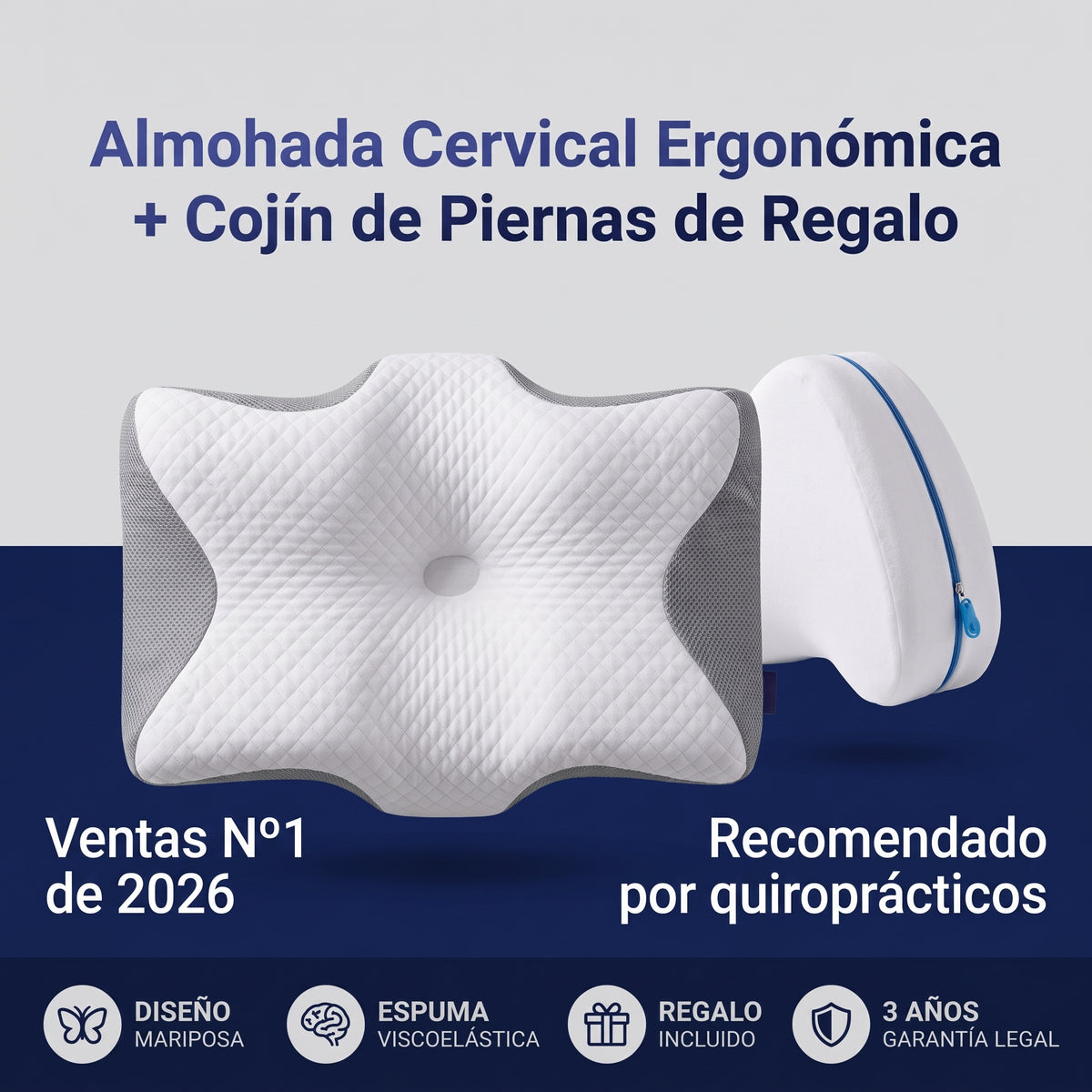 OrthoSleep™ – Almohada Cervical