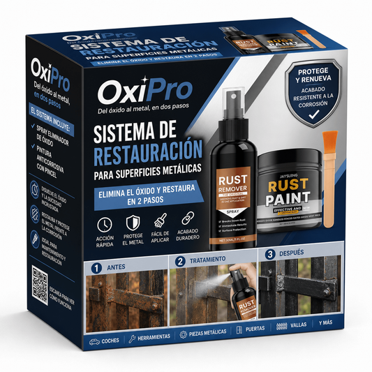 OxiPro Metal™ - Sistema de restauración de metal en 2 pasos