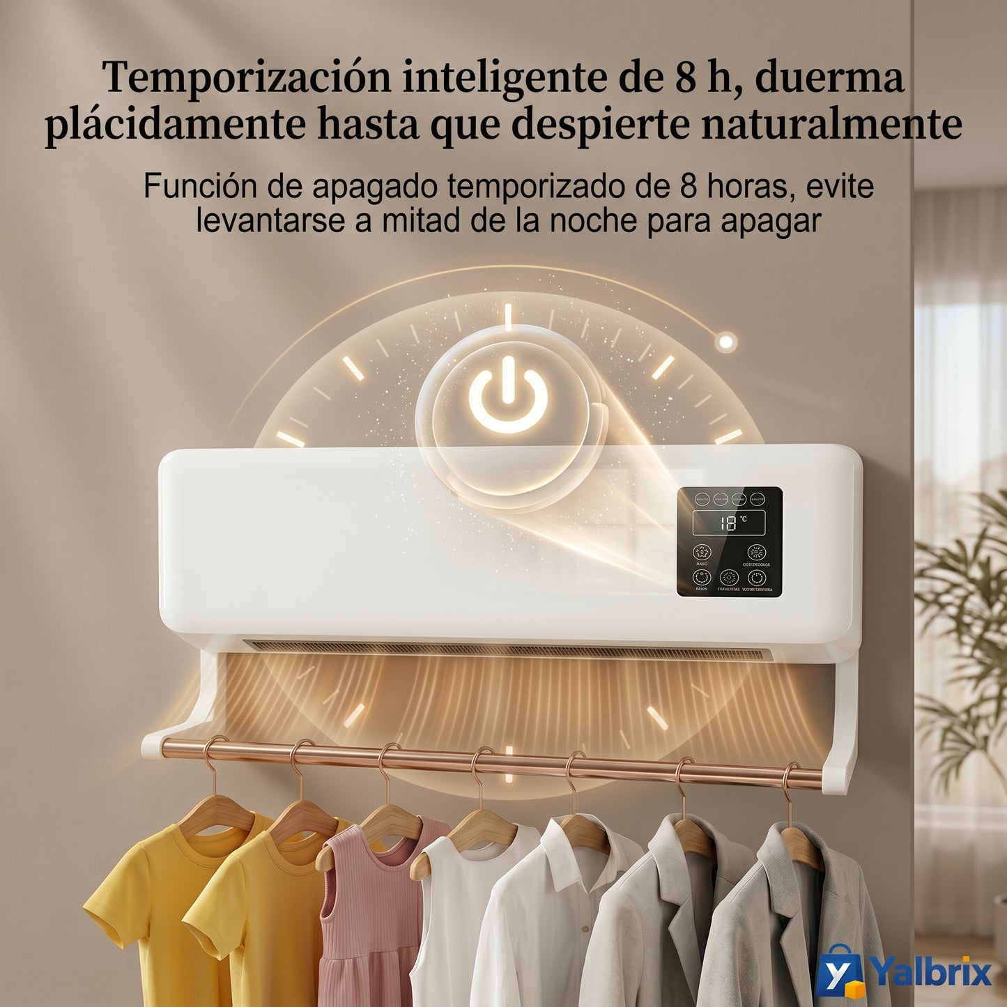 Aire acondicionado portátil 2 en 1 - BrizaWall™