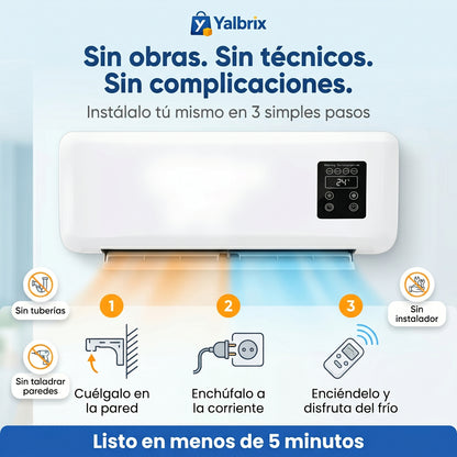 Aire acondicionado portátil 2 en 1 - BrizaWall™