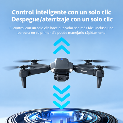 Dron con doble cámara 4K + Maletín Gratis + Batería Extra